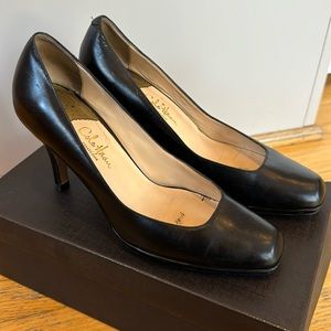 Cole Haan Carma Mid Air Pump, Black Calf, Size 7.5 AA